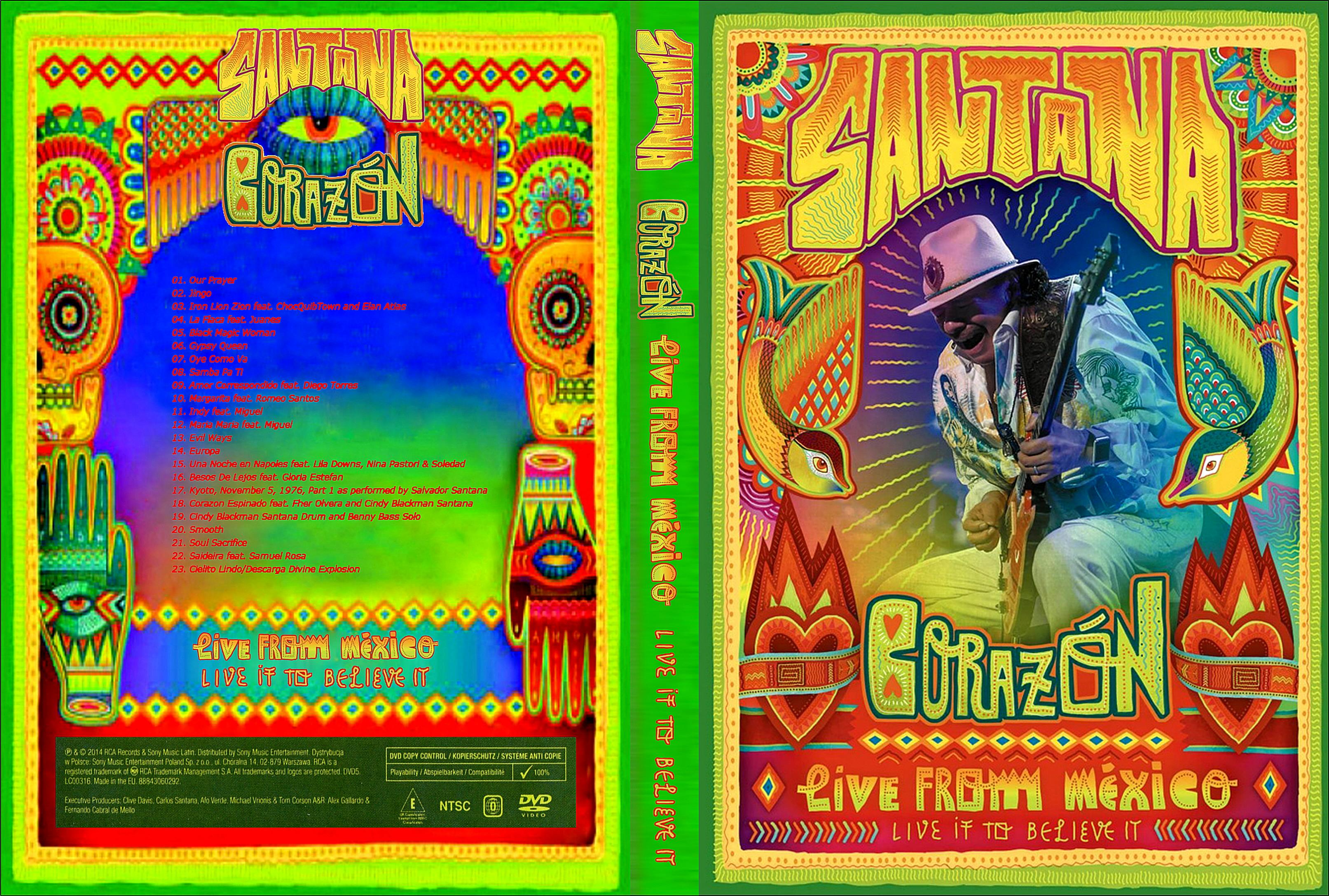 Santana Corazon: Live from Mexico: Live It to Believe It